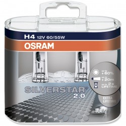 OSRAM H4 SILVERSTAR 2 Duo-Box iarovka